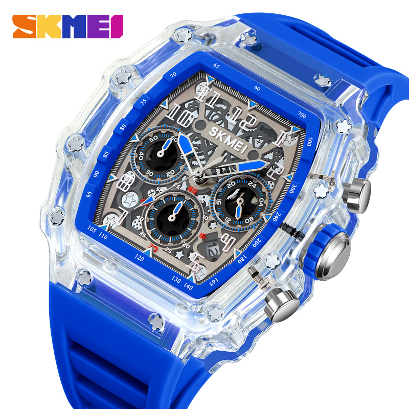 นาฬิกา SKMEI 2305 แฟชั่นควอตซ์ - Resin Art Case บทวิจารณ์และราคา