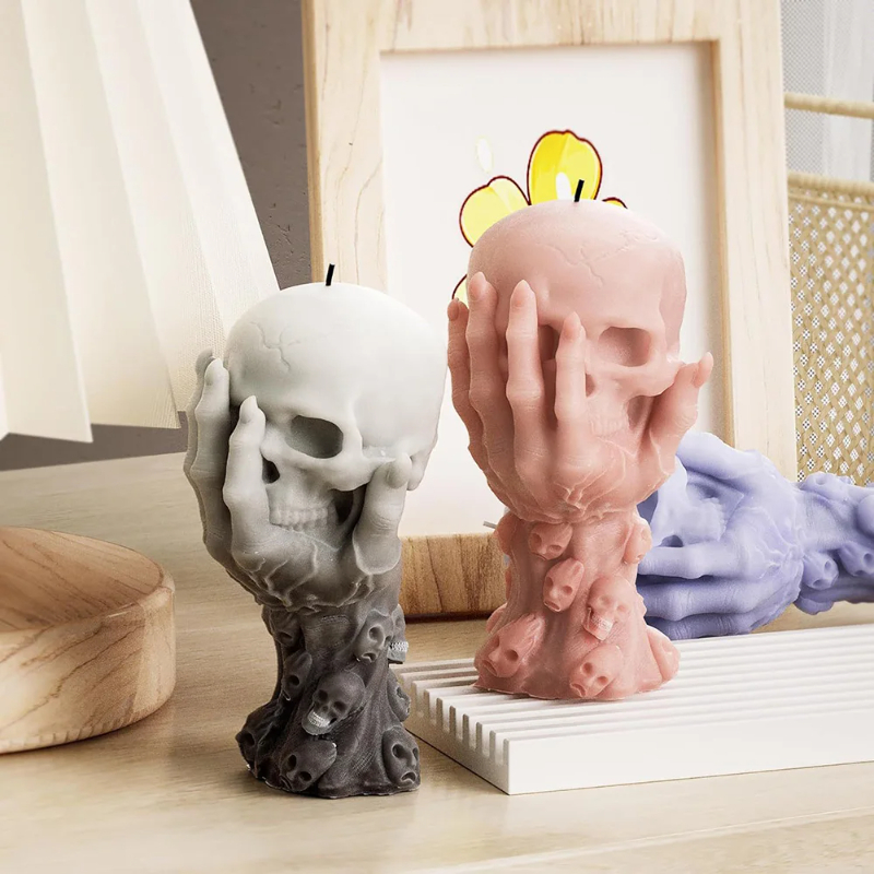ชุดแม่พิมพ์ซิลิโคนรูปหัวกะโหลก - Resin Art Work บทวิจารณ์และราคา