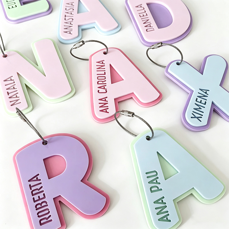 พวงกุญแจอะคริลิคแบบโปร่งใสพร้อ - Resin Art Alphabet บทวิจารณ์และราคา