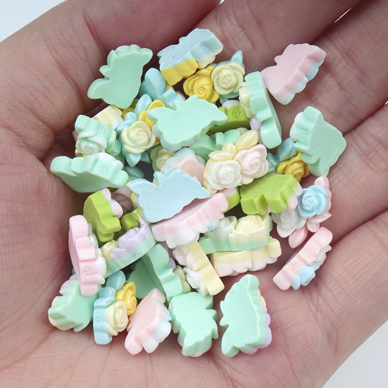 30/300pcs MINI ดอกไม้เรซิ่น Pa - Resin Art Case บทวิจารณ์และราคา